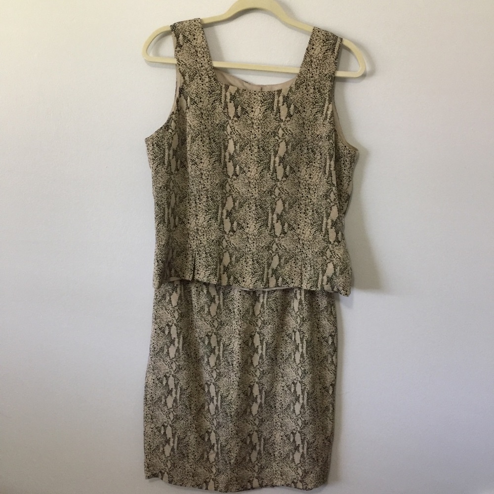 Vintage Dana Buchman 100% Silk Skirt Set